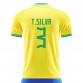 Prima Maglia Brasile Mondiali 2022 Thiago Silva 3